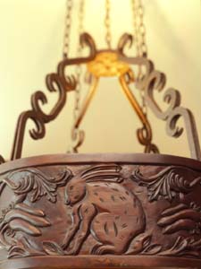 Hand Carved Wood Detail
